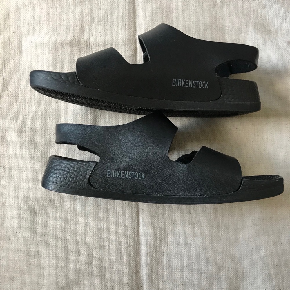 birkenstock black sandals sz 8 women’s